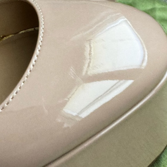 VALENTINO GARAVANI TAN-GO PLATFORM PUMP IN PATENT LEATHER 155 MM | 6.5EU - Picture 4 of 16